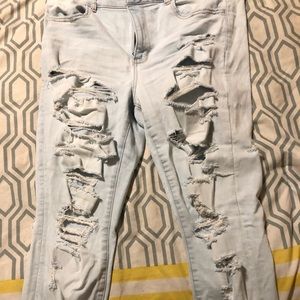 AEO hi-rise jeggings